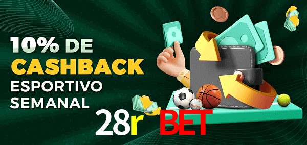 10% de bônus de cashback na 28r bet